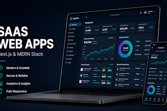 build a custom saas web app, crm or lms using mern stack