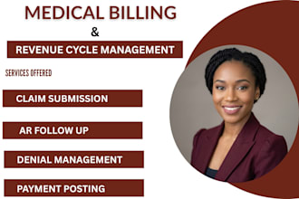 do medical billing claim submission ar follow up and denial management