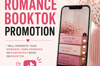 promote your romance dark romance or romantasy book on booktok