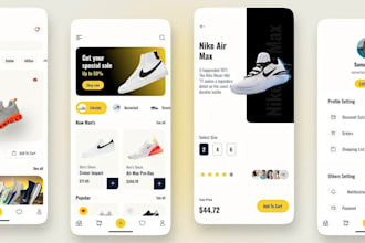 develop sports ecommerce app and sporting goods shopping app mobile app