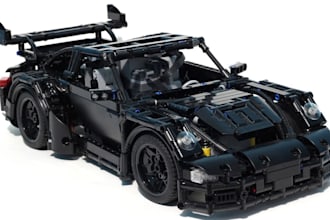 design 3d lego model, lego moc and lego car model