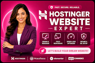hostinger expert design hostinger website design redesign wordpress