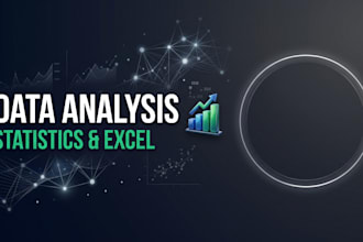 data, perform statistical analysis, and build excel models