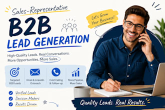 sales closer sales rep salesperson lead generation sales representative b2b lead