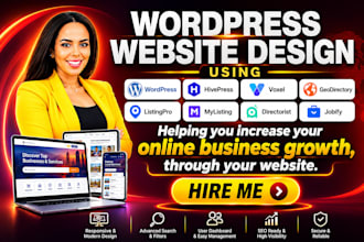 design directory website, mylisting, geodirectory, listingpro, voxel theme