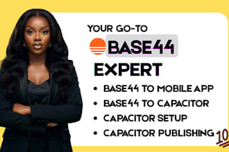 base44 base44 expert base44 capacitor base44 ios  base44 android base44 app