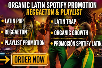 do organic latin sportify and reggaeton playlist placement
