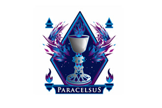 create magical paracelsus games logo
