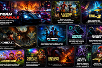 do a steam banner for steam capsule game cover art for steam capsule art