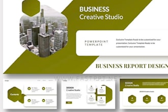 design financial investment summary, executive summary and financial report