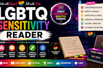 be your lgbtq sensitivity reader for fiction