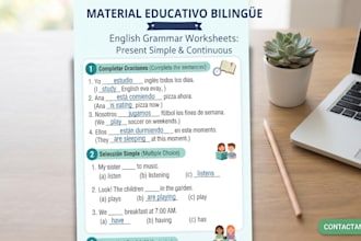 design educational worksheets and study guides