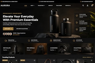 design a high converting shopify cro dropshipping store whop shopify checkout