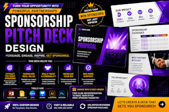design sponsorship pitch deck sponsorship proposal pitch deck presentation