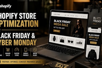 optimize your shopify store for black friday and cyber monday