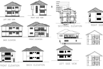 draw city permit adu renovation and home addition drawings
