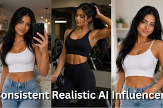 realistic ai influencer for insta fanvue viral ai model lora