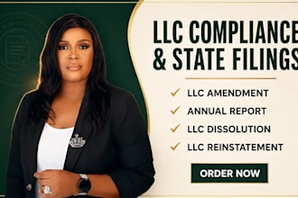 file llc amendment dissolution annual report and reinstatement