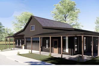 draw pro barndominium, pole barn and metal building plans