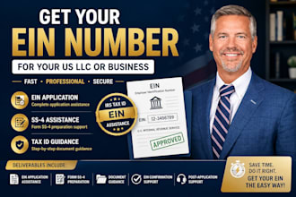 help you obtain your ein number tax id and confirmation letter from irs