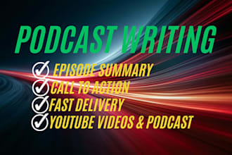 create powerful podcast scripts fast