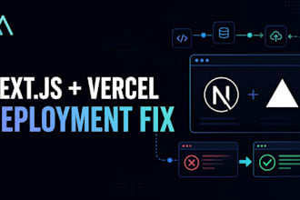 fix your nextjs vercel build and deployment error
