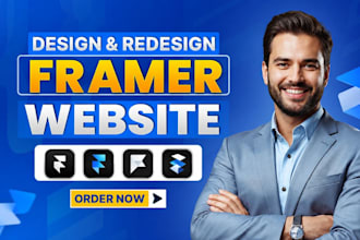 design framer website, framer developer, framer landing page, framer redesign