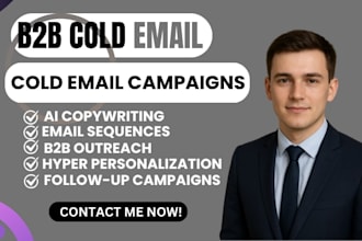 build b2b cold email campaigns with ai copywriting and hyper personalization