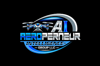 design superb fantastic drone logo in very short time