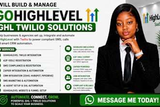 setup gohighlevel twilo registration, hubspot, ghl a2p 10dlc approval