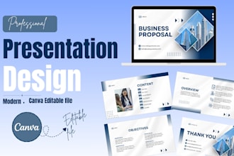 design a professional canva presentation