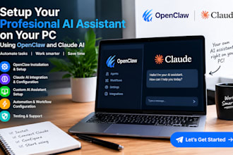 setup open claw ai agents and connect local olima models on your pc
