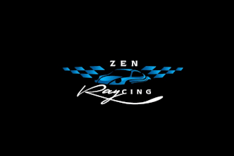 design an epic car racing logo for a sports car racing