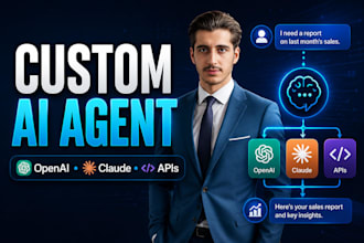 build ai agent chatbot with openai claude and API