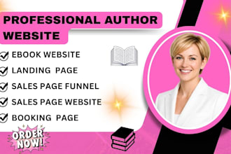 build book author website ebook website book website personal portfolio website