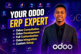 develop, customize and optimize odoo erp modules, odoo migration, odoo database