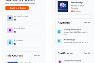 develop a cross platform mobile app