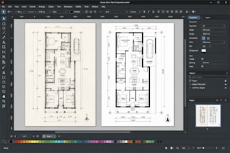 convert sketch to editable autocad, pdf to autocad dwg drawing redraw sketch