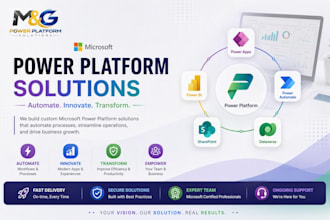 build custom microsoft power platform solutions for your business