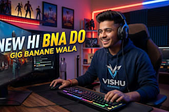 design viral youtube thumbnails for gaming and vlogs