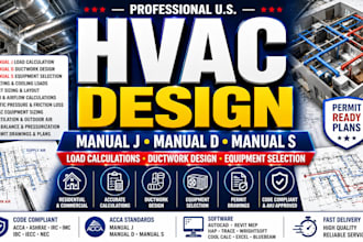 do us permit hvac ductwork design manual j manual s manual d