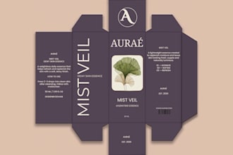 design premium product packaging and box packaging