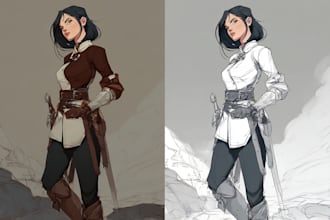 design a concept art character or object