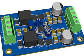 power electronics high current pcb inverter motor control power supply design