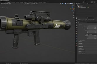 custom fivem weapons, 3d gun models and game assets