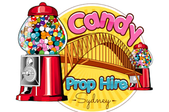 design a fun and creative candy logo for your brand