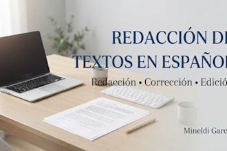 escribir y redactar textos creativos
