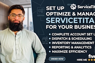 set up optimize and manage servicetitan for your business