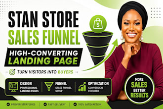 create and setup stan store marketing systeme io landing page