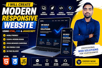 web design and build a premium responsive wordpress website